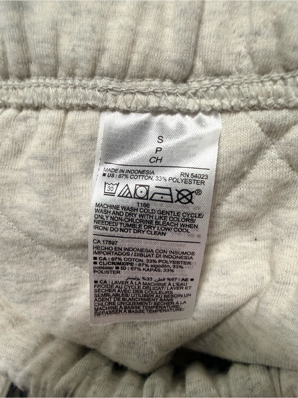 NWT Old Navy Women’s Small Gray High Rise Jogger Sweatpants - Picture 8 of 9
